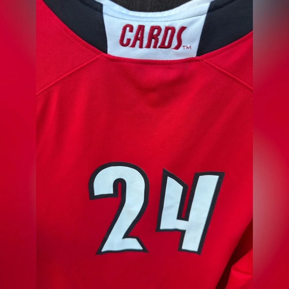 Adidas Louisville Cardinal Basketball Jersey #24 men's size large - Picture 8 of 10